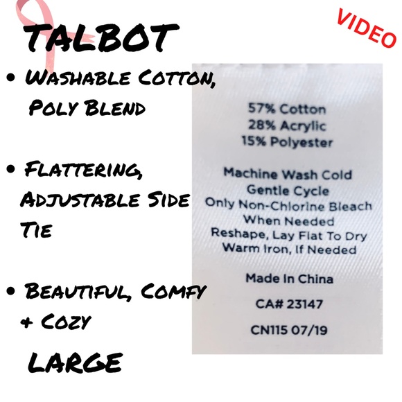 POSH PARTY SPECIAL TALBOT Grey Tweed Side Tie Sweater Dress - Picture 14 of 15